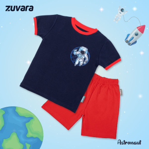 Cotton T-shirt and shorts for Boys (Astronaut)