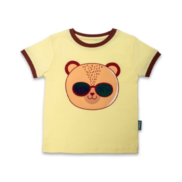 Cotton T-shirt and Shorts for Boys (Oh Bear) - Image 3