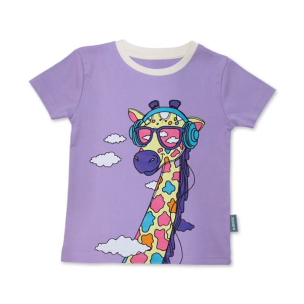 Cotton T-shirt and shorts (Rocking Giraffe) - Image 3
