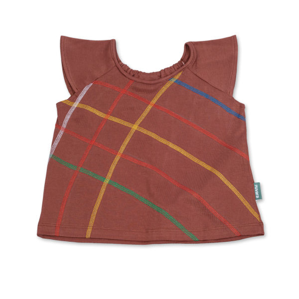 Cotton Top and shorts for Girls (Criss Cross) - Image 2