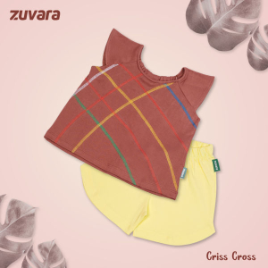 Cotton Top and shorts for Girls (Criss Cross)