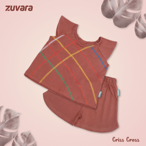 Cotton Top and shorts for Girls (Criss Cross)