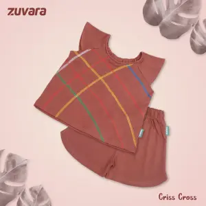 Cotton Top and shorts for Girls (Criss Cross)