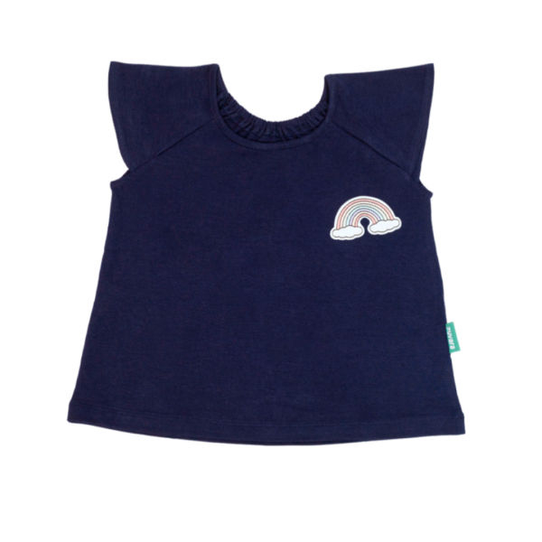 Cotton Top and shorts for Girls (Oh Rainbow) - Image 2