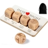 Couples Date Night Dice – Wooden Game Set for Romantic Ideas & Fun Activities – Perfect Gift for Him & Her"
