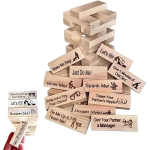 Couples Super Naughty Blocks Tower Game