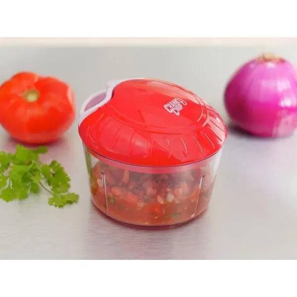 Crank Chop Food Chopper And Processor Deluxe With Japanese Blades - Image 5