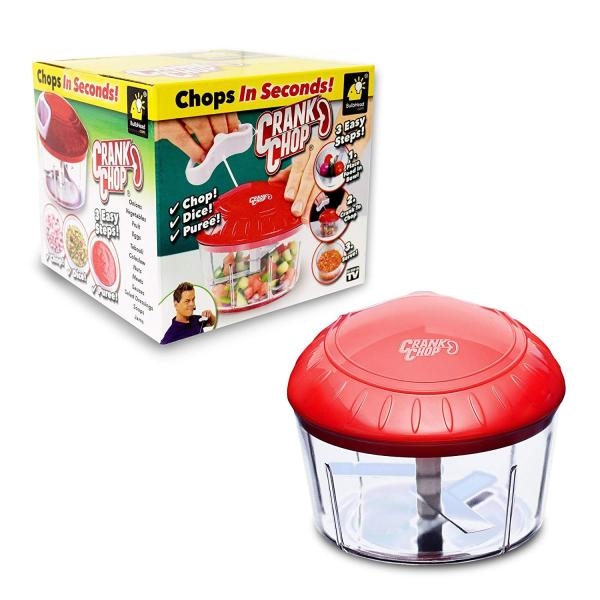 Crank Chop Food Chopper And Processor Deluxe With Japanese Blades - Image 5