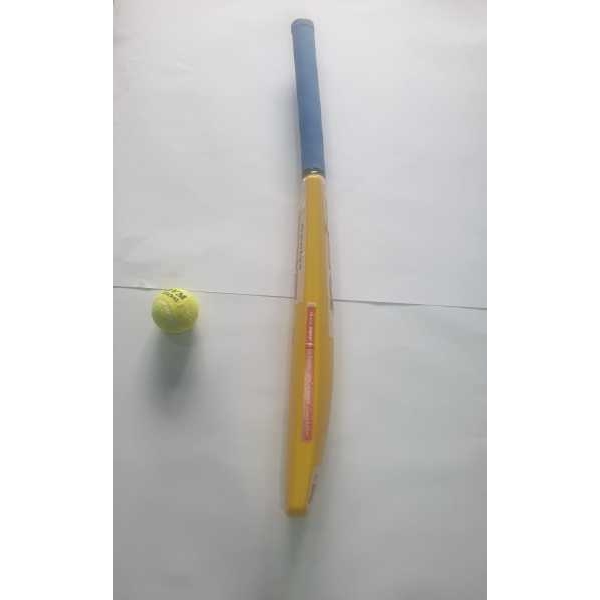 Cricket Bat/ Plastic Cricket Bat No. 4 With Tennis Ball - Image 3