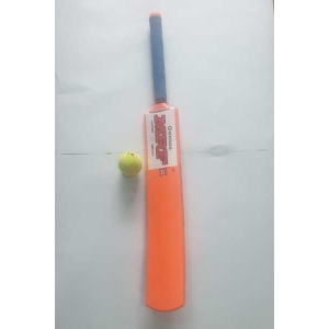 Cricket Bat/ Plastic Cricket Bat no. 6 With One Tennis Ball Complementory