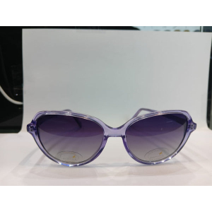 Crystal Purple Cat eye Women Sunglasses P484PR3PV