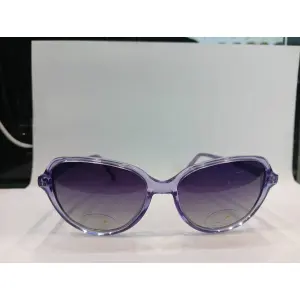 Crystal Purple Cat eye Women Sunglasses P484PR3PV