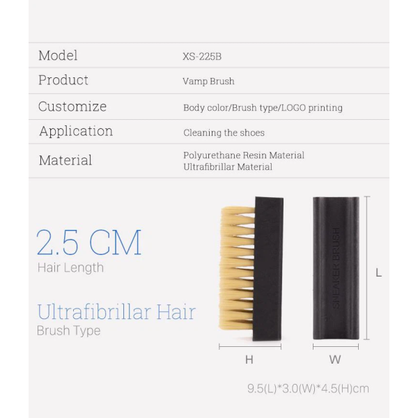 Professional Horse Hair Shoe Brush for Sneaker Cleaning by Comfort Corner - Image 4