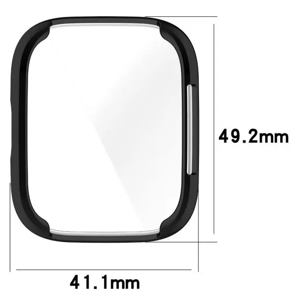 Full Cover Screen Protector Bumper for Xiaomi Redmi Watch 3/Active/Mi Watch Lite 3 Cover - Image 4