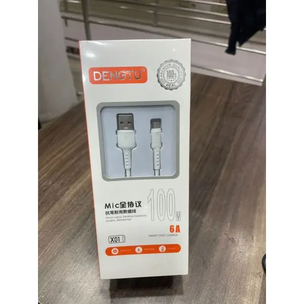 Genuine Good Quality DENGTU X01 Micro Smart Fast Charging Cable - Image 2