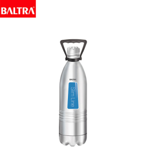 BALTRA Cola Bottle | Double walled stainless steel | Copper insulation | SS vacuum insulated flask | Keeps hot & cold for 24 hours | Made with stainless steel 304 | 18/8 food grade materials