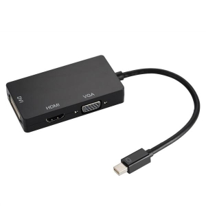 3 In 1 Mini Display Port To Hdmi/Dvi/Vga Cable Adapter