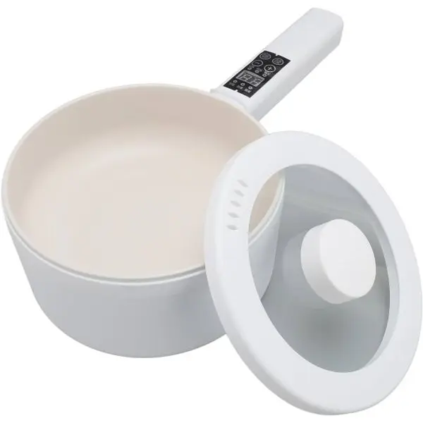 2L Electric Portable Cooker Ramen Cooker Hot Pot Electric Multifunctional Small Hot Pot - Image 3
