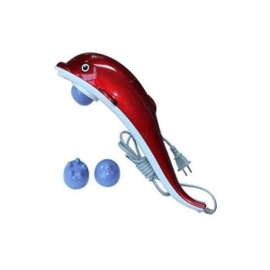 Vibrating Heat Full Body Dolphin Massager (Multicolour)