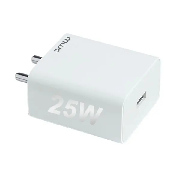 MWC USB-A 25W Fast Charging Travel Adapter | MUA25W | Compatible with All Brands | USB-A Port - White - Image 4