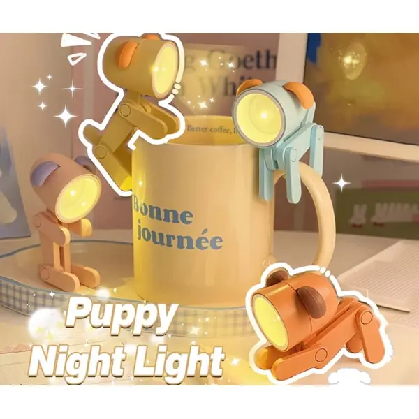 KOJA 3*2*4 cm Creative Dog /Deer LED Light Portable Mini Light Lamps - Image 2