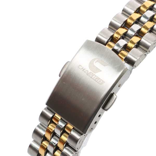 Golden Dial With Golden/Silver Stainless Steel Strap For Women - Image 3