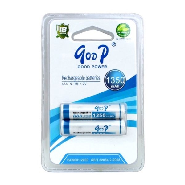 Goop AAA 1.2V 1350 mah Rechargeable Battery - 2pcs - Image 4