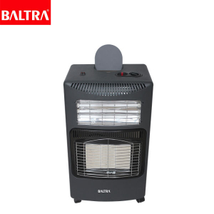 BALTRA Gas & Electric Heater | Cosmic (With Electric) | BTH 110 | 3 power settings for gas | Piezo electric ignition mode | 1200 W fast heating | Energy saving with ODS | Anti tilt device | Casters wheel for easy movability | 12 Month Warranty