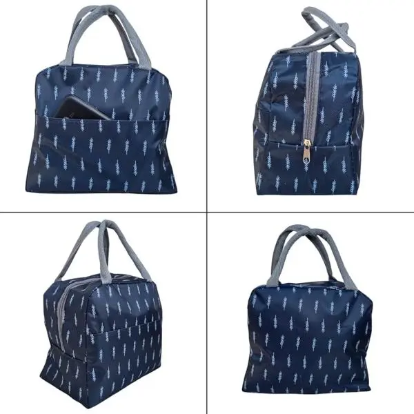 Portable Lunch Bags Outdoor Picnic Bag Insulated Tote Thermal Bags - Image 2