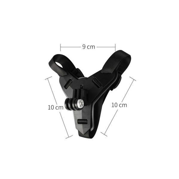 Helmet Chin Mount With Mobile And Action Camera Holder Bracket And Phone Holder Lace - Image 3