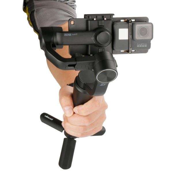Action Camera Adapter Aluminum Alloy Switch Mount Plate Solid Handheld Gimbal Adapter Mount - Image 4