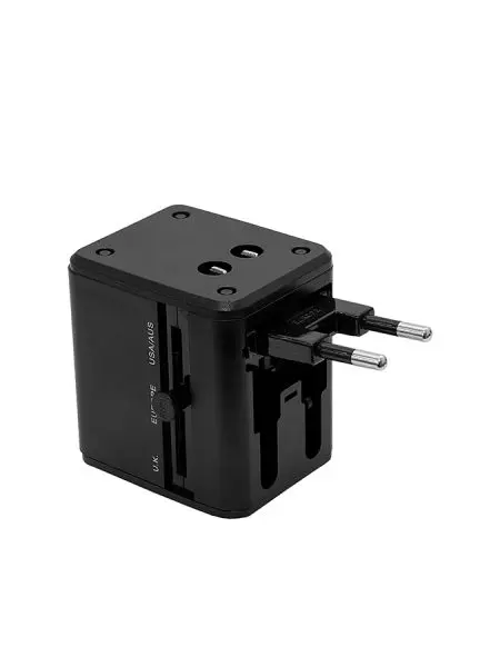 Universal Travel Adapter With Dual USB Charging Port - Image 5