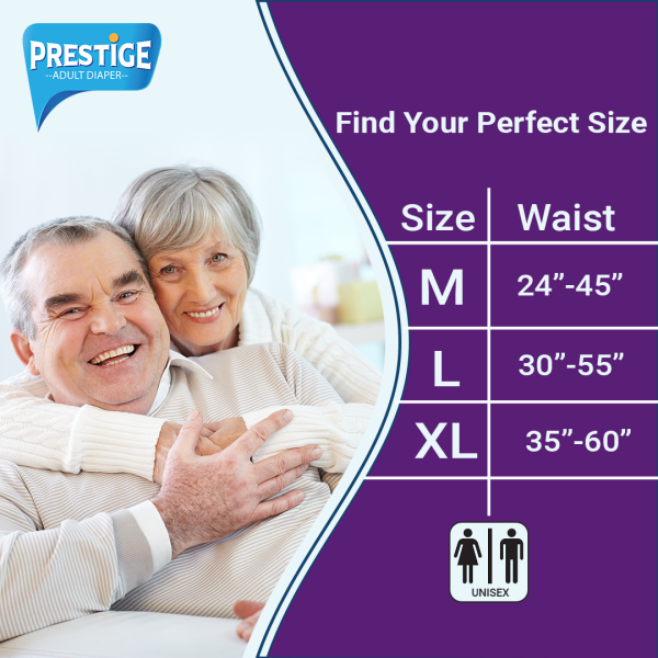 Prestige Adult Pant Style Diaper - Extra Large | Pack of 10Pieces - Image 2