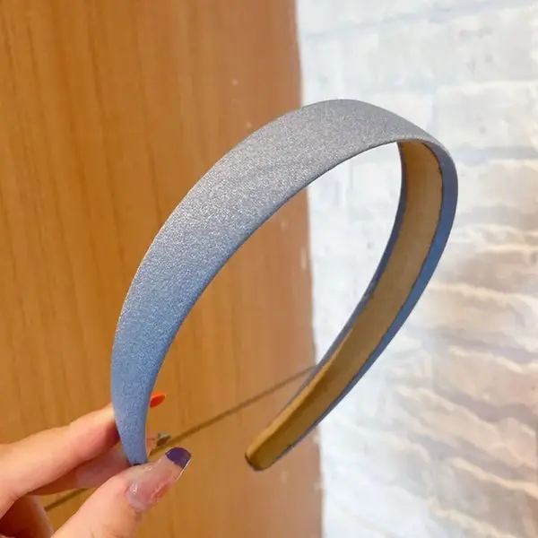 KOJA Motique Accessories 1 Inch Wide Suede Like Headband Solid Hair band