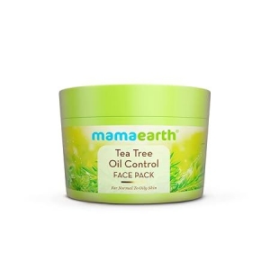 Mamaearth Tea Tree Oil Control Face Pack with Tea Tree & Salicylic Acid for Normal to Oily Skin - 200g