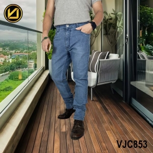 VIRJEANS (VJC853) Stretchable Choose Jeans Pant For Men- Blue
