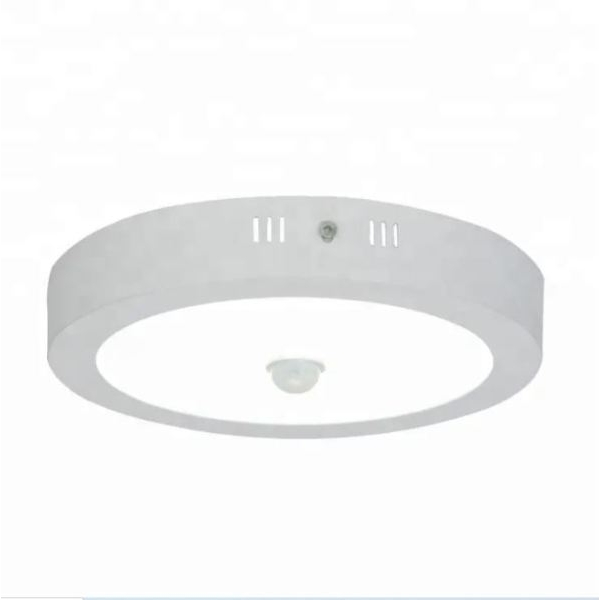 Motion Sensor LED Panel Light 12W AC 220-265V Surface Mounted LED Panel Ceiling lamp For Bathroom Balcony Stair Lighting - Image 2