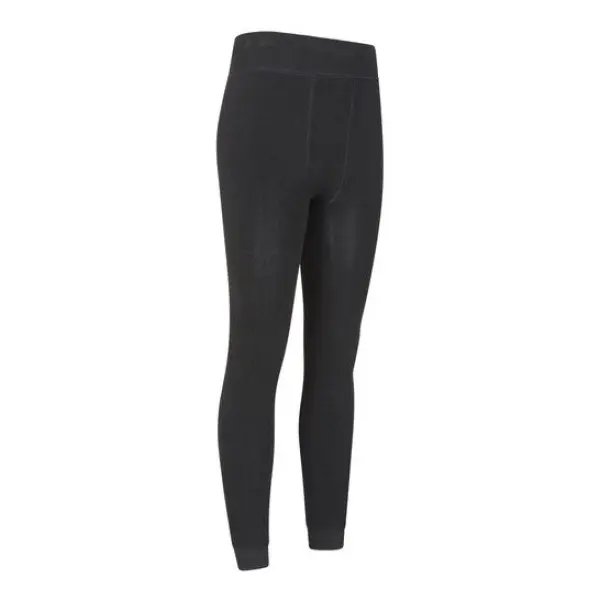 Winter Thick Fur Black High Waist Leggings - Women - Image 3
