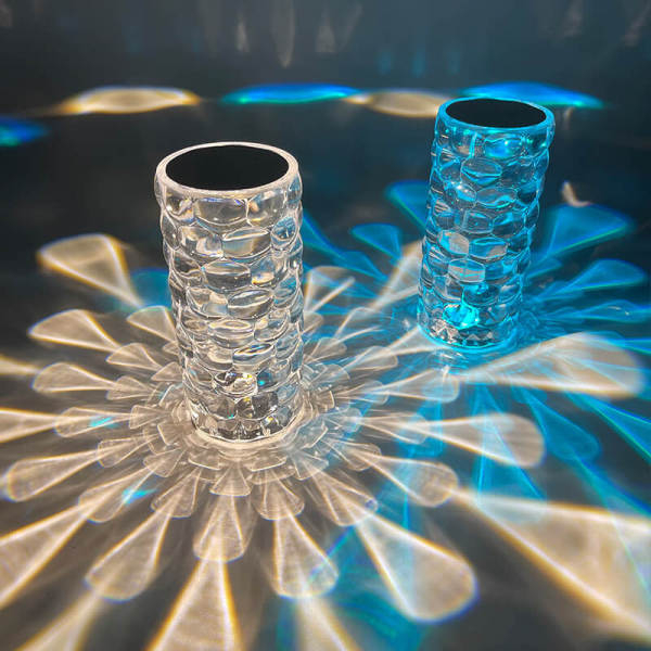 LED Water Drop Cordless Crystal Table Lamp - Image 5