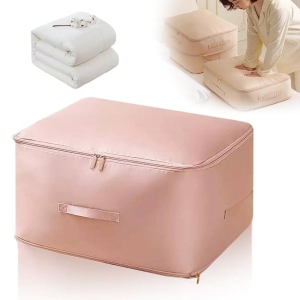 66L/ 132L New Fashion Double Space Saving Self Compression Organizer,2024 New Self Compression Organizer, Ultra Space Saving Self Compression Organizer, Storage Tote For Space Saving