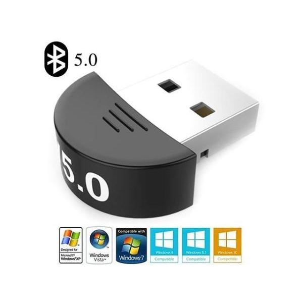 Bluetooth 5.0 Adapter for PC,USB Bluetooth Dongle Wireless Transfer for Desktop Windows 10/8.1/8/7, - Image 5