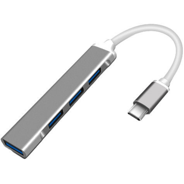 4 in 1 Type-C USB Hub (Type C to 4 USB-A Ports) Fast Data Transfer Plug & Play USB Hub - Image 6
