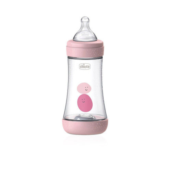 Chicco Feeding Bottle Perfect 5 Pp Girl 240ml Silicone - Image 3