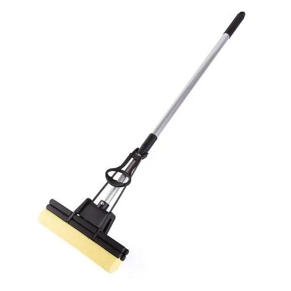 Super Absorbent Professional Double Roller Sponge Foam Mop | Easy To Use Super Absorbent Sponge Foam With Telescopic Handle - Image 3