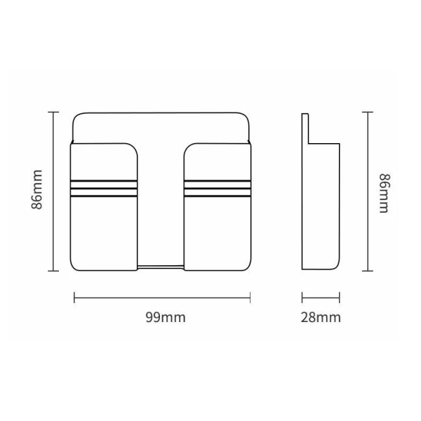 Universal Wall Mount Phone Holder for iPhone & Xiaomi - Charging Dock Stand, Multi-Color - Image 5