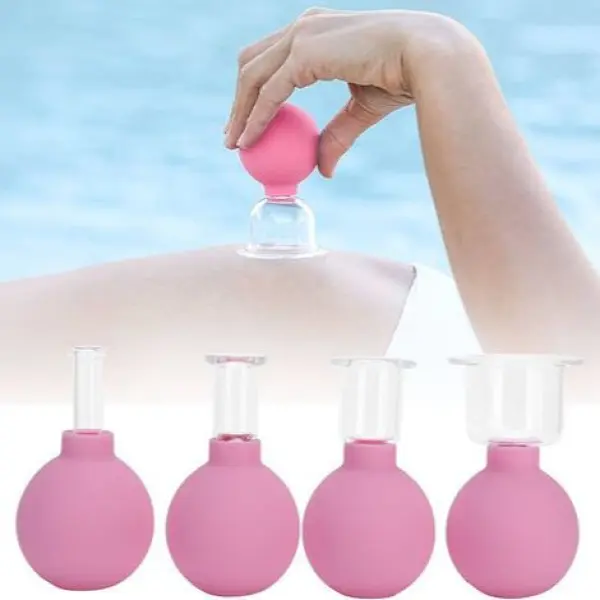 Suction Cupping Thickened Vacuum Cupping Durable Energetic 4 Pieces Set - Image 2