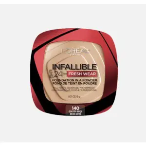 L'Oreal Paris Infallible Up To 24H Fresh Wear Foundation In A Powder 140 Golden Beige 9gm