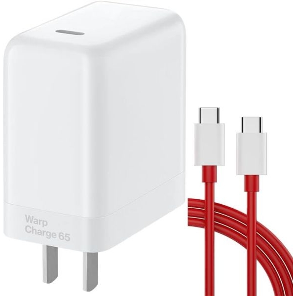OnePlus Warp Charger 65W Fast Charging Power Adapter With Type-C Data Transfer Cable - Image 3