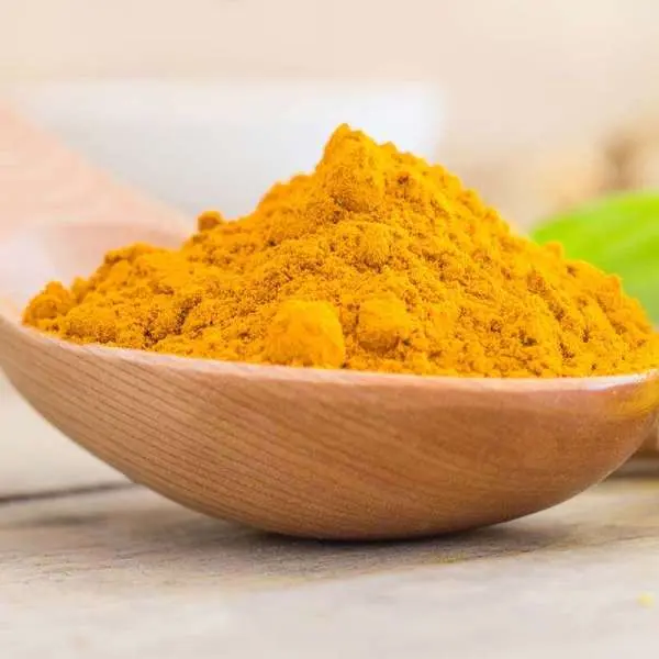 Organic Turmeric Powder - Hand Ground, Vegan, Non-GMO, Cholesterol Free, Glass Jar - Image 2