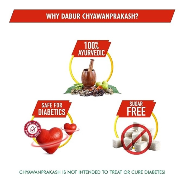 Dabur Chyawanprakash Sugarfree 900g